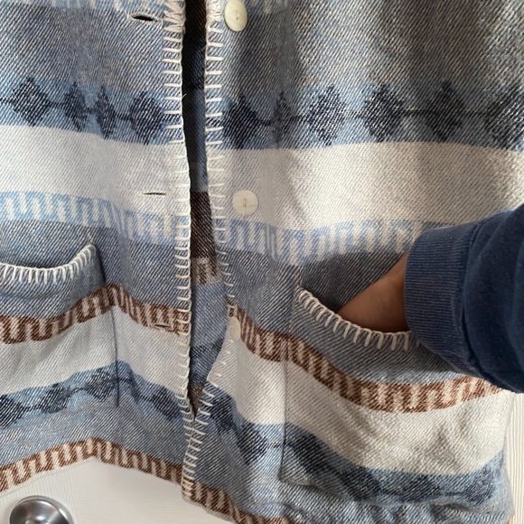 Vintage Arizona Jacket | Shaket | Southwestern Blanket jacket - Picture 7 of 9